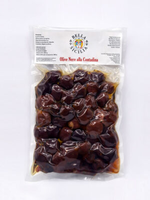 Rustic Black Olives
