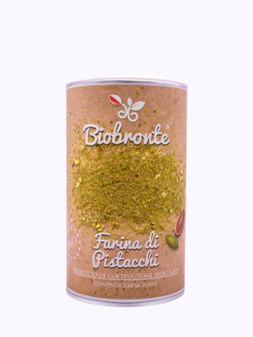 Mąka z zielonych pistacji BIO z Bronte DOP