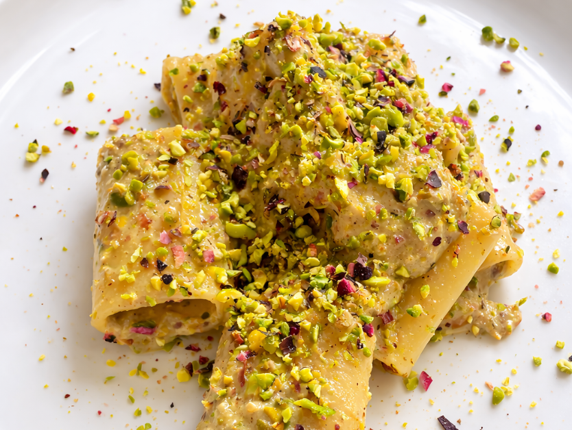 Paccheri al Pistacchio